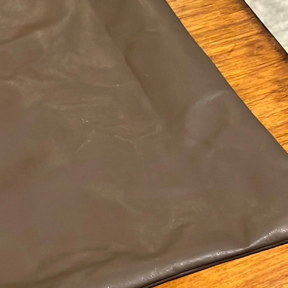 Polo Ralph Lauren Leather pillow shams cases X 2 Made in Italy sewn in the USA